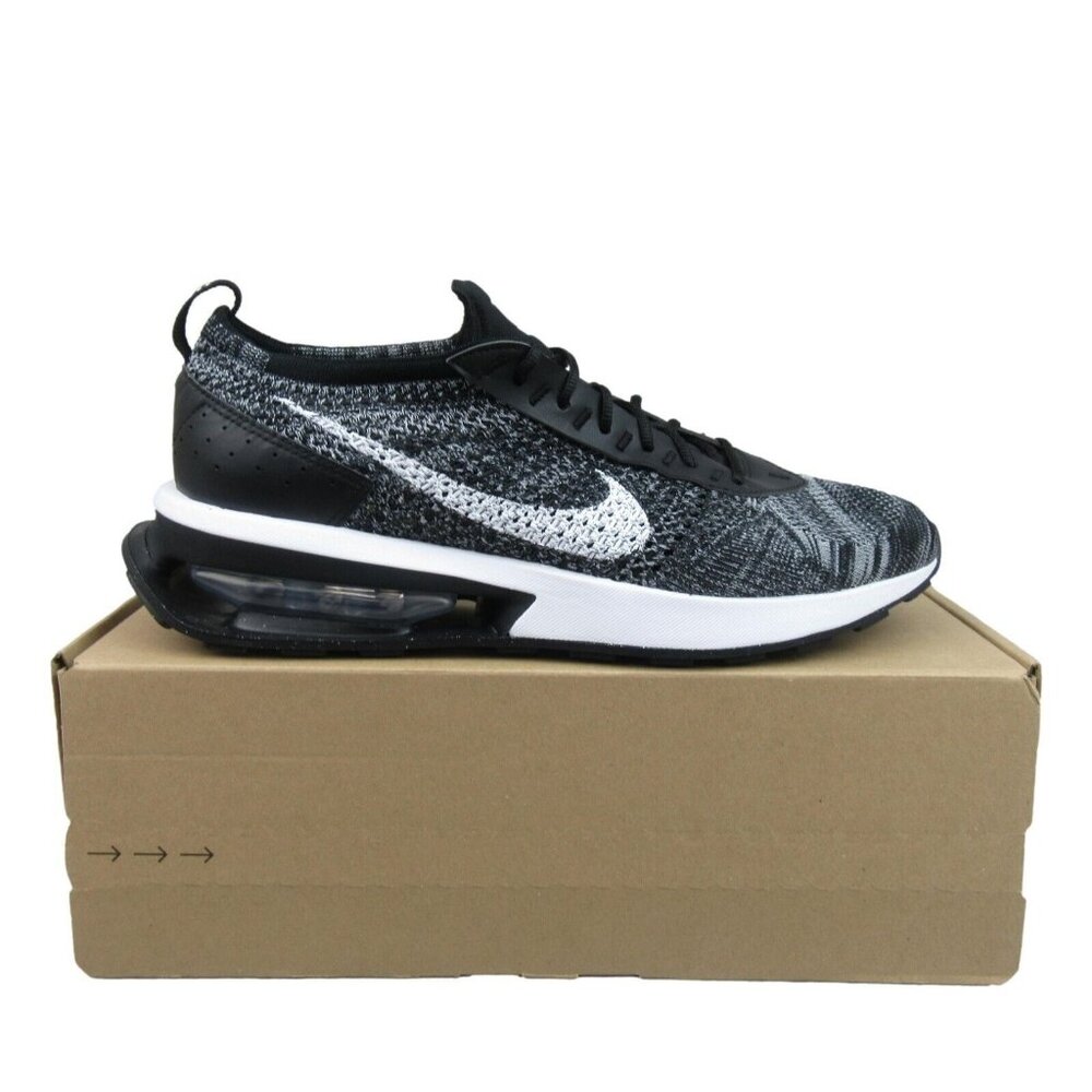Nike Air Max Flyknit Racer Running Shoes Men's Size 10 Black NEW